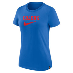 Barcelona Women's Swoosh T-Shirt on sale - Blue