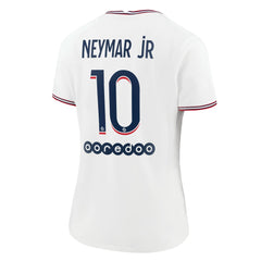 Neymar Jr. Paris Saint-Germain Jordan Brand Women's 2021/22 Fourth Replica Jersey on sale - White