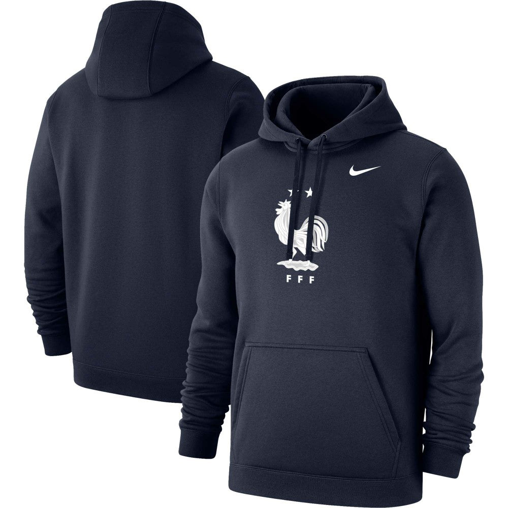 France National Team Club Primary Pullover Hoodie for sale - Navy