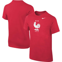 France National Team Youth Core Team T-Shirt for sale - Red