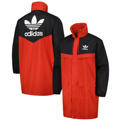 Manchester United Originals Hoodie Full-Zip Bench Jacket Discount - Red/Black