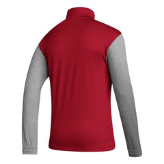 Spain National Team Crest Long Sleeve Half-Zip Top for sale - Red