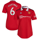 Lisandro Martínez Manchester United Women's 2022/23 Home Replica Player Jersey Discount - Red