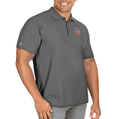 USMNT Antigua Legacy Pique Big & Tall Polo on sale - Charcoal