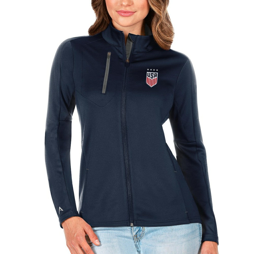 USWNT Antigua Women's Generation Full-Zip Jacket on sale - Navy