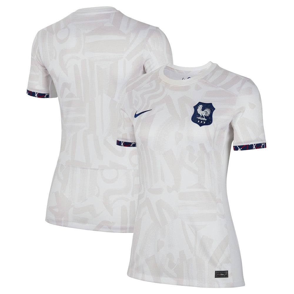 France Women's National Team Women's 2023 Away Stadium Replica Jersey for sale - White