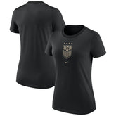 USWNT Women's Crest T-Shirt on sale - Black