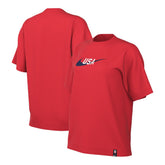 USMNT Women's Swoosh T-Shirt for sale - Red
