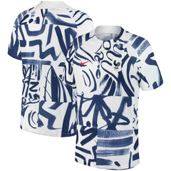 France Women's National Team 2023 Academy Pro Pre-Match Top for sale - White