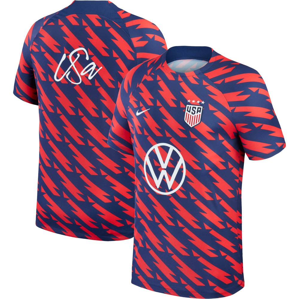 USWNT 2023/24 Academy Pro Pre-Match Top on sale - Navy