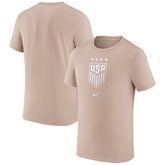 USWNT Crest T-Shirt on sale - Tan