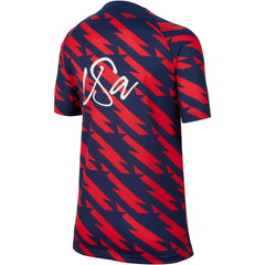 USWNT Youth 2023/24 Academy Pro Performance Pre-Match Top on sale - Red