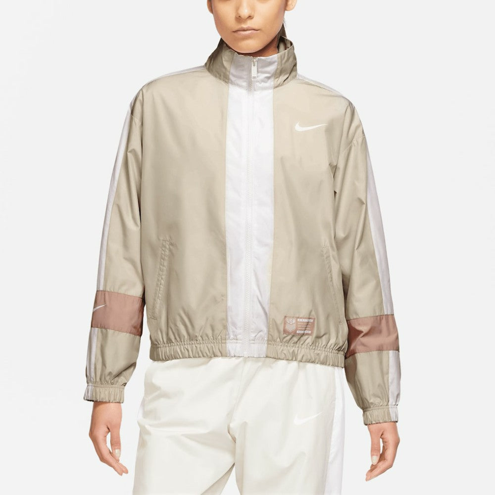 USMNT Women's Essential Full-Zip Jacket for sale - Tan