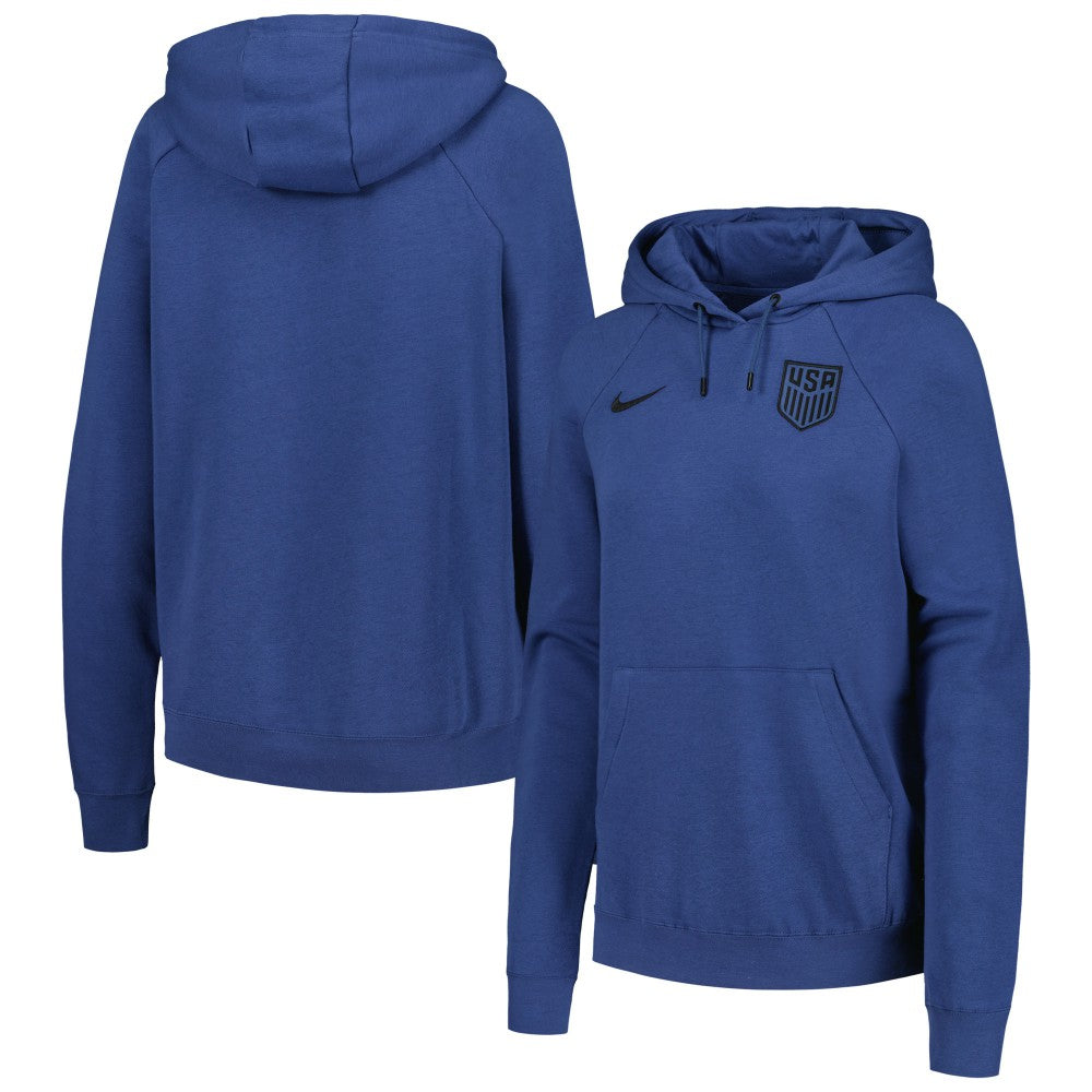USMNT Women's Essential Raglan Pullover Hoodie for sale - Blue