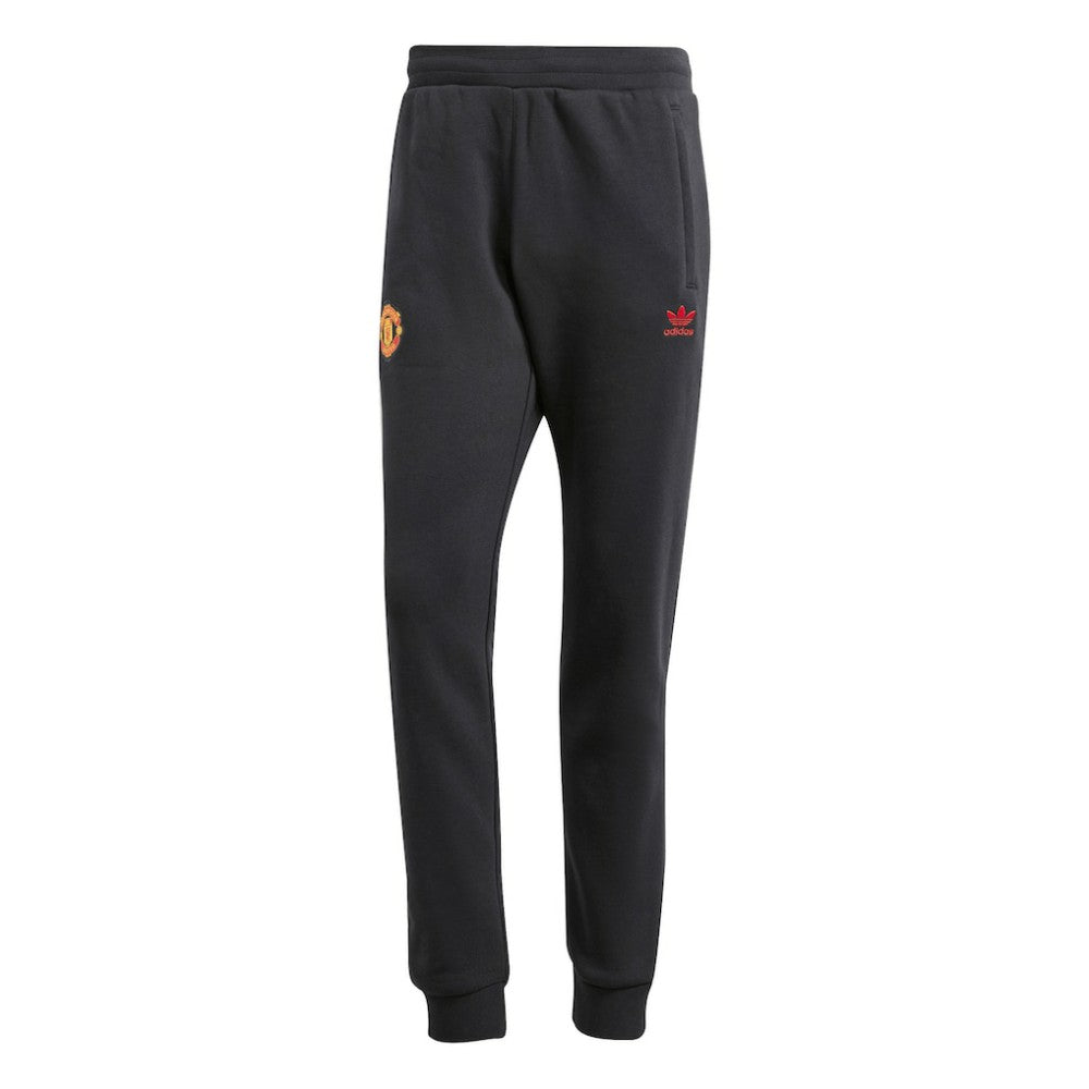 Manchester United Originals Essentials Pants Discount - Black