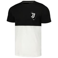 Juventus Block West T-Shirt Discount - Black/White