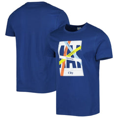 Manchester City Art T-Shirt Discount - Blue