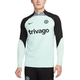 Chelsea Strike Drill 2023/24 Performance Quarter-Zip Long Sleeve Top on sale - Mint