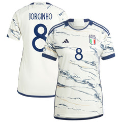 Jorginho Italy National Team Women's 2023 Away Replica Jersey for sale - White