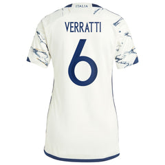 Marco Verratti Italy National Team Women's 2023 Away Replica Jersey for sale - White