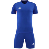 Customize Team Blue Soccer Jersey Kit(Shirt+Short) 721