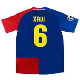 XAVI #6 Retro Barcelona UCL Final Home Jersey 2008/09