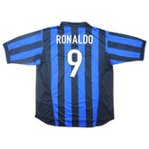 Ronaldo #9 Retro Inter Milan Home Jersey 1998/99