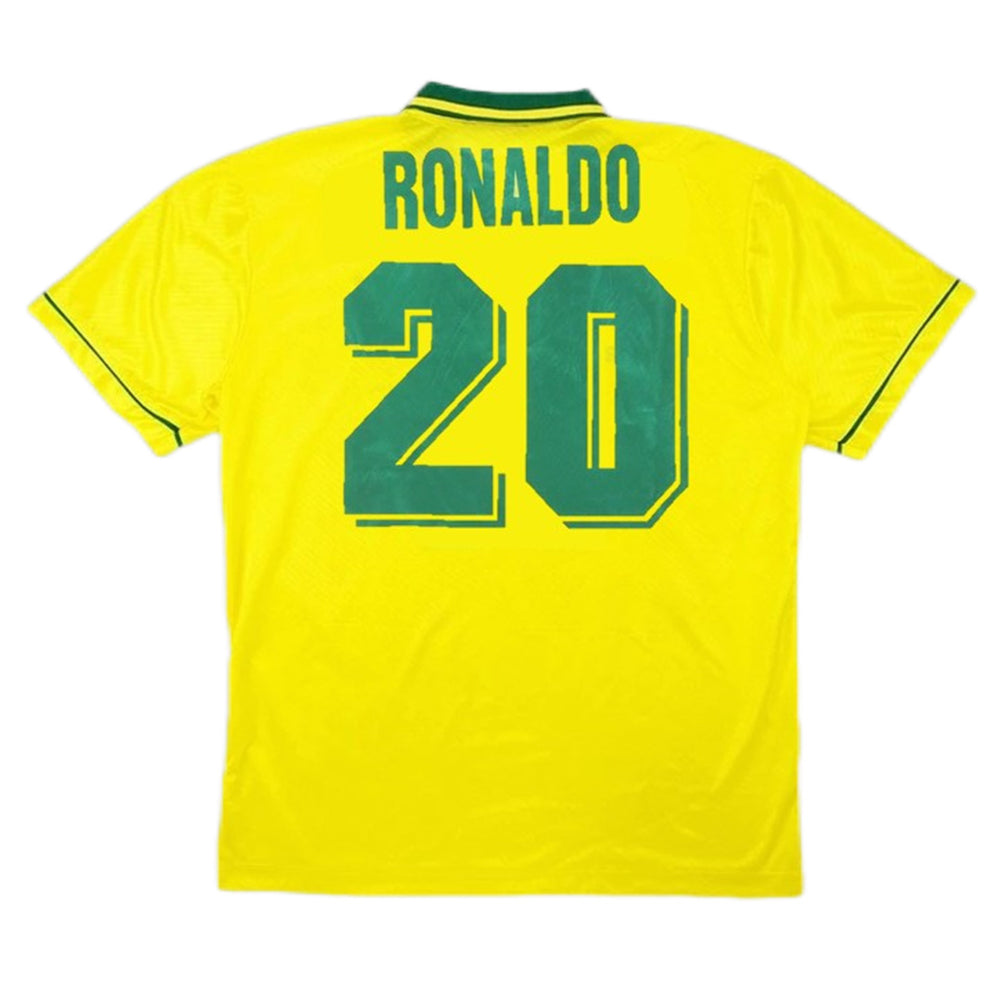Ronaldo #20 Retro Brazil Home Jersey World Cup 1994