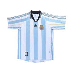VERON #11 Retro Argentina Home Jersey World Cup 1998