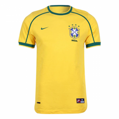 LEONARDO #18 Retro Brazil Home Jersey World Cup 1998