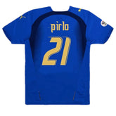 PIRLO #21 Retro Italy Home Jersey World Cup 2006