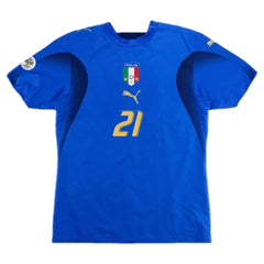 PIRLO #21 Retro Italy Home Jersey World Cup 2006