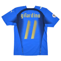 GILARDINO #11 Retro Italy Home Jersey World Cup 2006