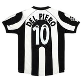Del Piero #10 Retro Juventus Home Jersey 1997/98