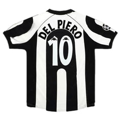 Del Piero #10 Retro Juventus Home Jersey 1997/98