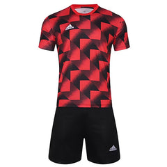 Customize Team Jersey Kit(Shirt+Short) Red 728