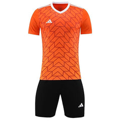 Customize Team Jersey Kit(Shirt+Short) Orange 731