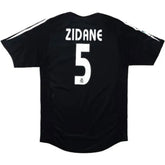 ZIDANE #5 Retro Real Madrid Away Jersey 2004/05