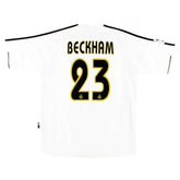 BECKHAM #23 Retro Real Madrid Home Jersey 2003/04