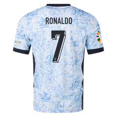 Ronaldo #7 Portugal Away Jersey Euro