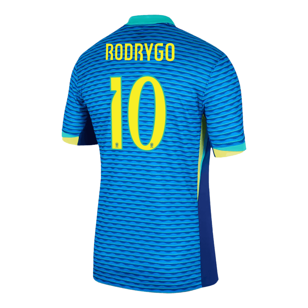 RODRYGO #10 Brazil Away Jersey Copa America