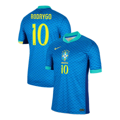 RODRYGO #10 Brazil Away Jersey Copa America