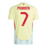 MORATA #7 Spain Away Jersey Euro