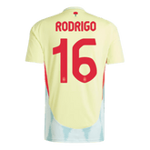 RODRIGO #16 Spain Away Jersey Euro
