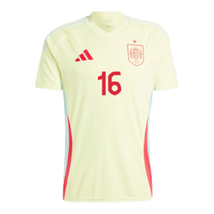 RODRIGO #16 Spain Away Jersey Euro