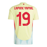 LAMINE YAMAL #19 Spain Away Jersey Euro