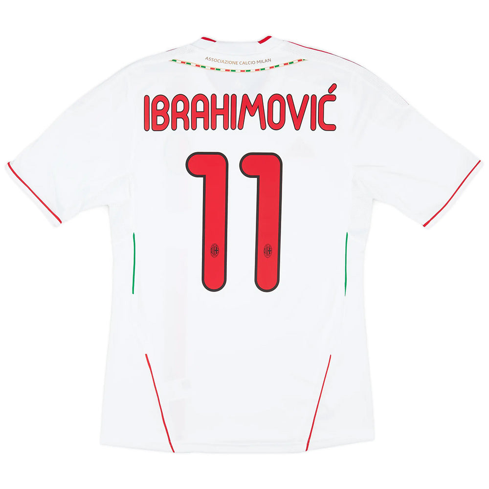 Ibrahimović #11 Retro AC Milan Away Jersey 2011/12