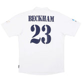 BECKHAM #23 Retro Real Madrid Centenary Home Jersey 2002/03