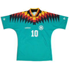 Matthäus #10 Retro Germany Away Jersey 1994