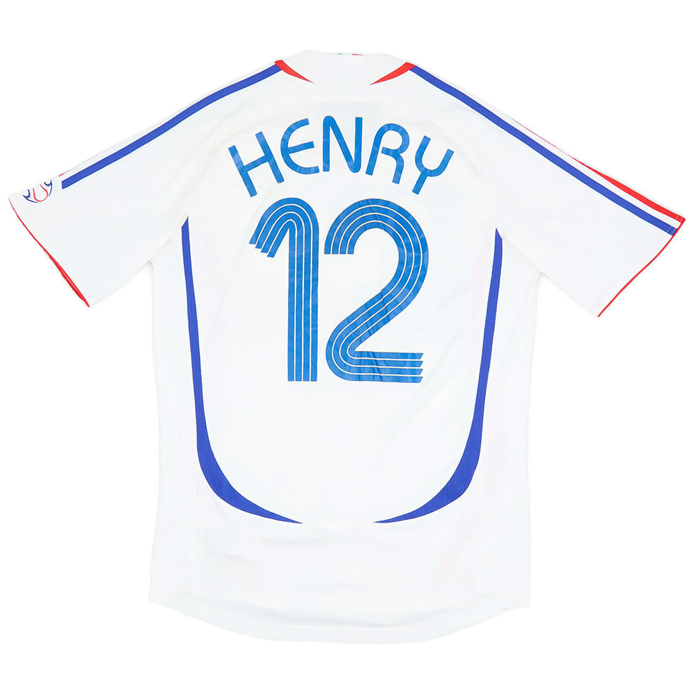 HENRY #12 Retro France Away Jersey World Cup 2006